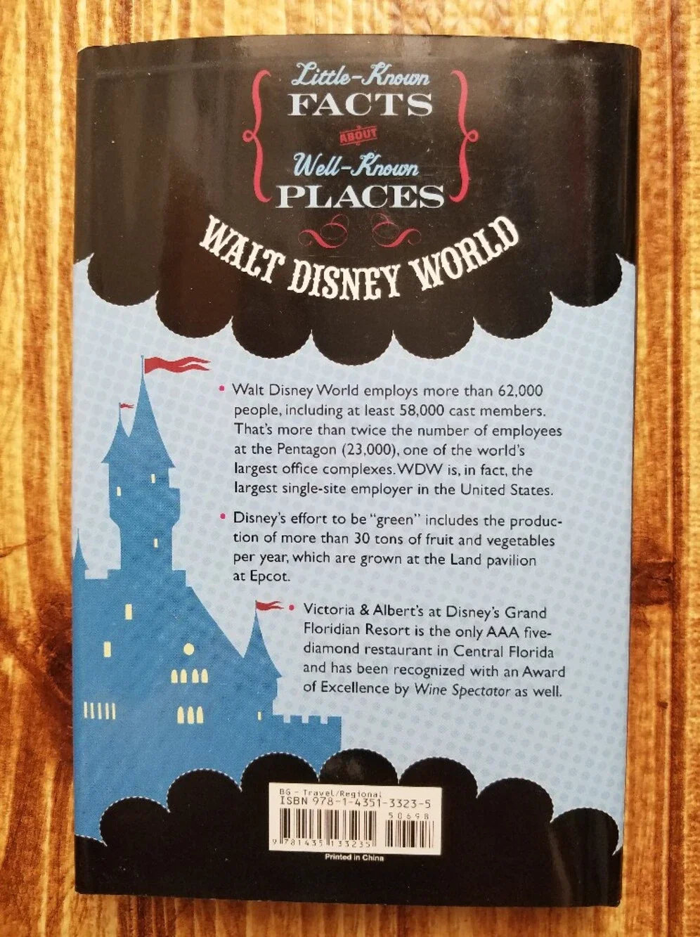 Walt Disney World Little Known Facts Trivia Hardcover Book Laurie Flannery Parks